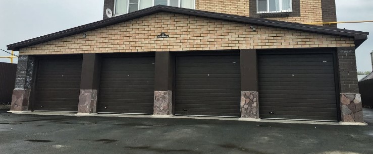 Сдали объект по установке гаражных ворот с пружинами растяжения, 2500x2500 фото